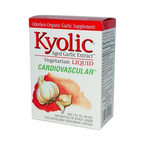 Kyolic Aged Garlic Extract Cardiovascular Liquid Vegetarian 2 fl Oz