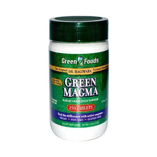 Green Foods Dr Hagiwara Green Magma Barley Grass Juice Powder (1x250 Tablets)