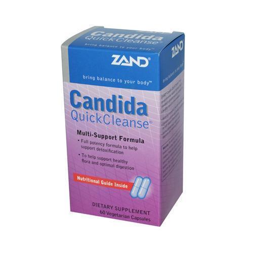 Zand Candida Quick Cleanse Multi-Support Formula (60 Veg Capsules)