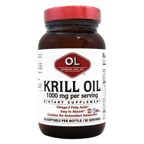 Olympian Labs Krill Oil 1000 mg (60 Softgels)