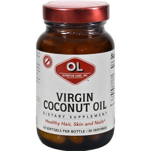 Olympian Labs Coconut Oil  Virgin  60 Softgels