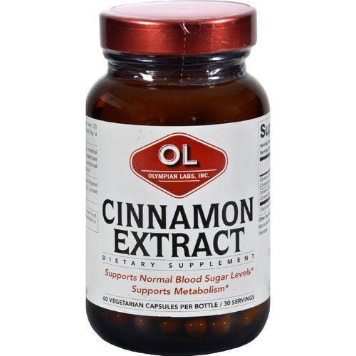 Olympian Labs Cinnamon Extract  500 mg  60 Capsules