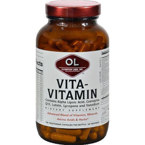 Olympian Labs Vita Vitamin  180 Vegetarian Capsules