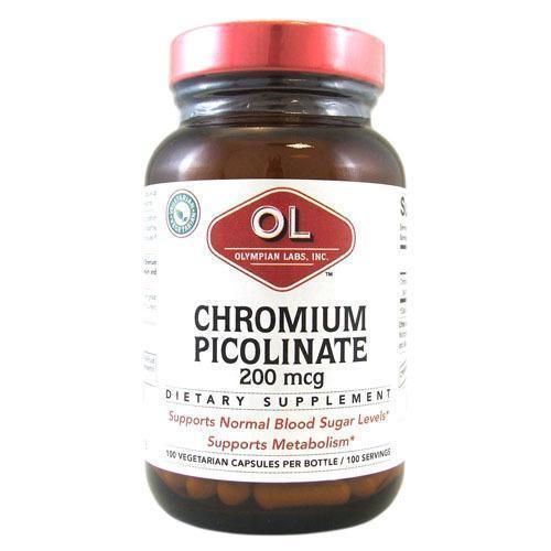Olympian Labs Super Chromium Picolinate 200 mcg (100 Capsules)