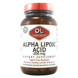 Olympian Labs Alpha Lipoic Coenzyme Q10 200 mg (60 Veg Capsules)