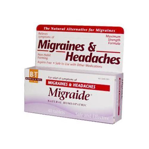 Boericke and Tafel Migraide (1x40 Tablets)