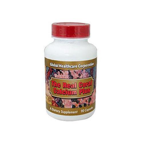 Global Healthcare The Real Coral Calcium Plus (90 Capsules)