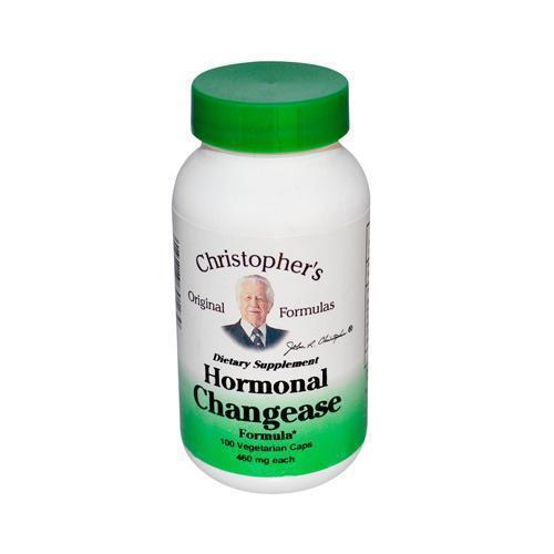 Dr. Christopher's Hormonal Changease 450 mg (100 Veg Capsules)