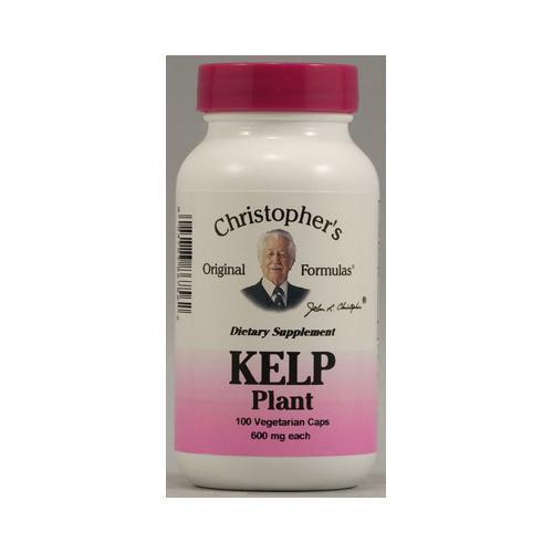 Dr. Christopher's Kelp Plant 600 mg (100 Veg Capsules)