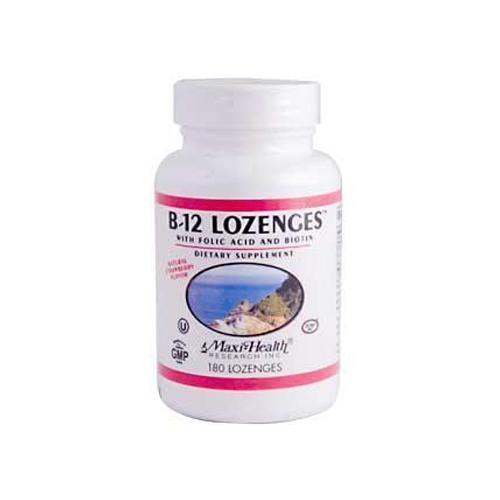 Maxi Health B12 Lozenges (1x180 Lozenges)