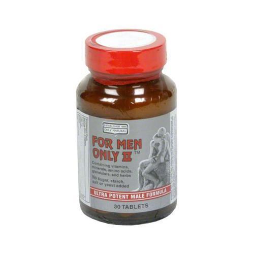 Only Natural For Men Only Ii (30 Tablets)