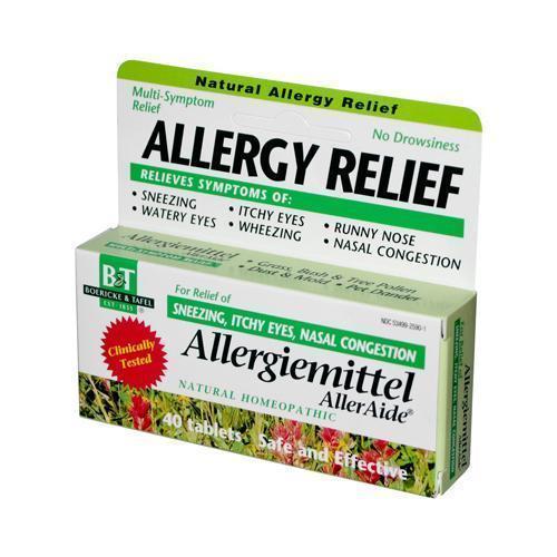 Boericke and Tafel Allergiemittel AllerAide (1x40 Tablets)