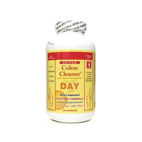 Health Plus Super Colon Cleanse Day Formula (180 Capsules)