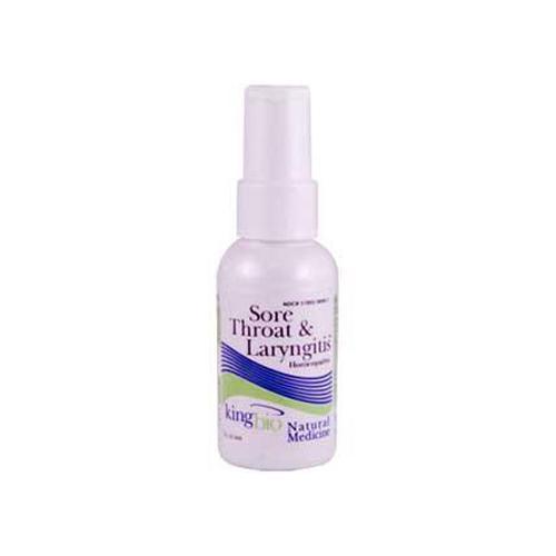 King Bio Homeopathic Sore Throat and Laryngitis Reliever (1x2 fl Oz)