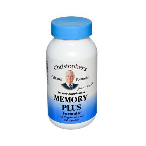 Dr. Christopher's Original Formulas Memory Plus Formula 450 mg (1x100 Caps)