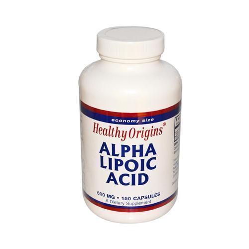 Healthy Origins Alpha Lipoic Acid 600 mg 150 Capsules