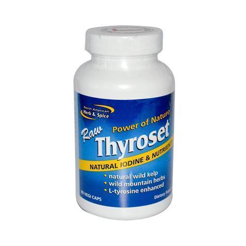 North American Herb and Spice Thyroset (90 Veg Capsules)