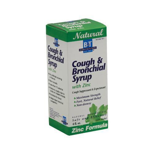 Boericke and Tafel Cough and Bronchitis Syrup with Zinc (1x4 Oz)