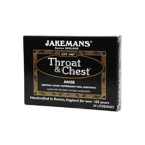 Jakemans Throat and Chest Lozenges Anise (1 x24 Count)