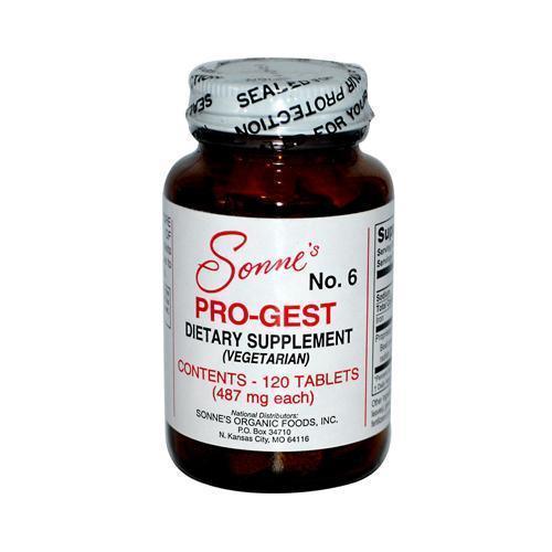 Sonne's Pro-Gest Vegetarian No 6 (1x120 Tablets)