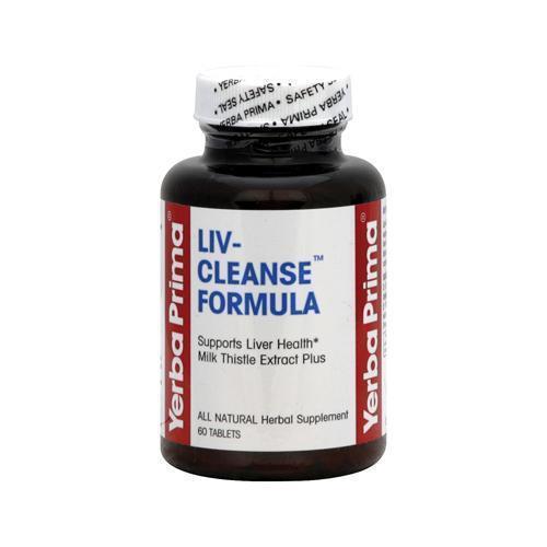 Yerba Prima Liv-Cleanse Formula 650 mg (1x60 Tablets)