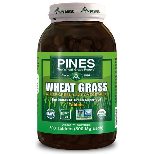 Pines International Wheat Grass 500 mg (1x500 Tablets)