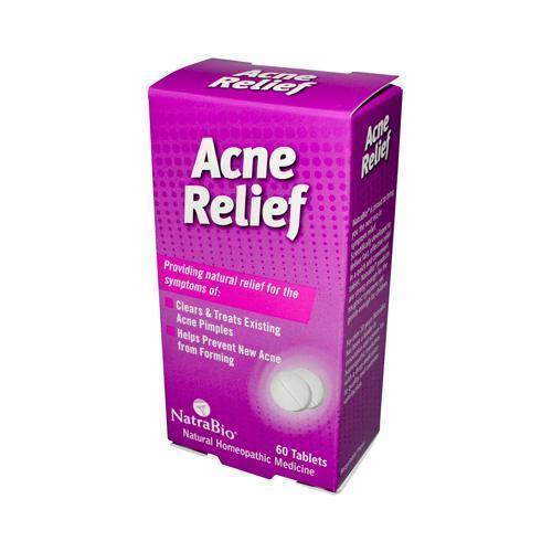 NatraBio Acne Relief 60 Tablets