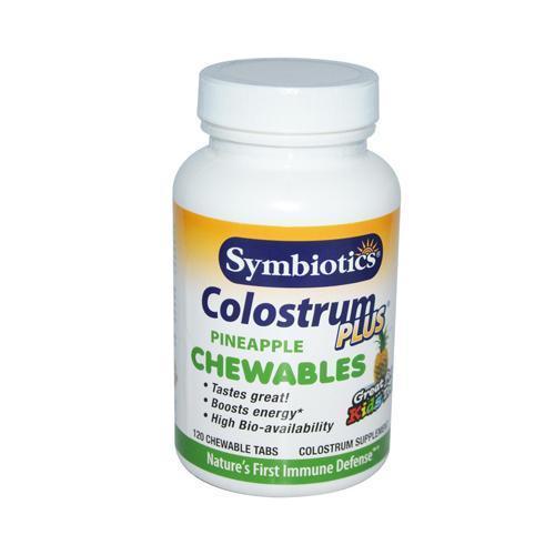 Symbiotics Colostrum Plus Pineapple (1x120 Chewables)