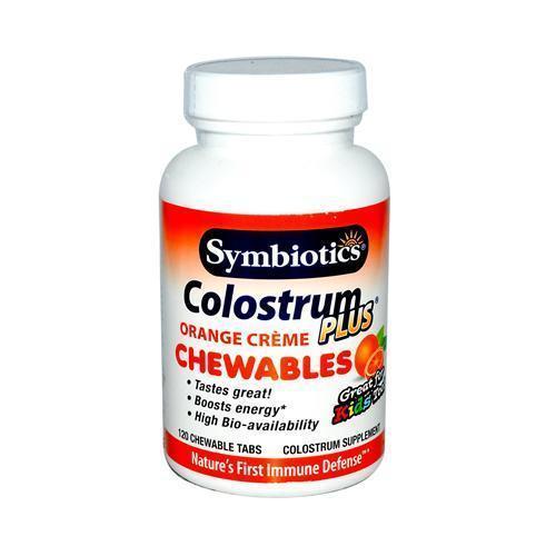 Symbiotics Colostrum Plus Orange (1x120 Chewables)