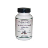 Healthy Origins Natural Resveratrol 300 mg (60 Veg Capsules)