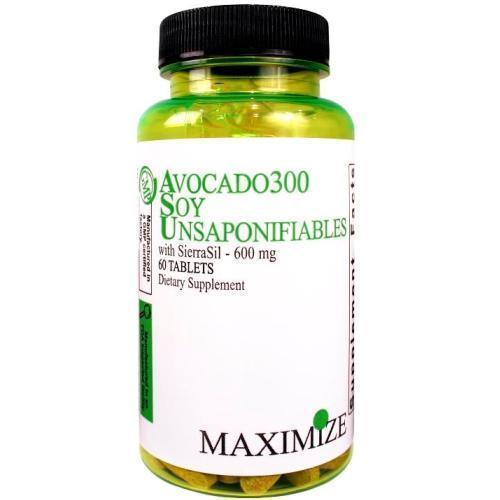 Maximum Avocado 300 Soy Unsaponifiables SierraSil 600 mg 60 Tablets