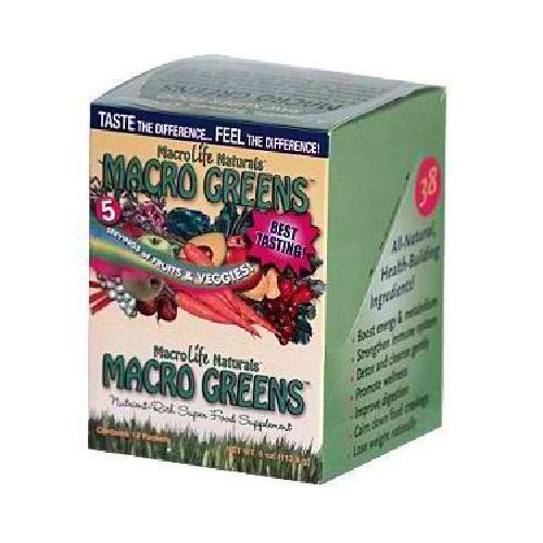 Macro Life Naturals Macro Greens Pkt (1x12CNT )