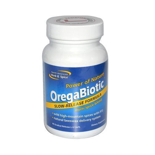 North American Herb and Spice OregaBiotic (60 Veg Capsules)