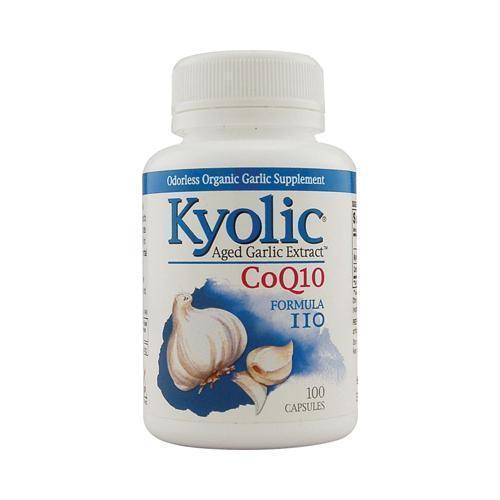 Kyolic Aged Garlic Extract CoQ10 Formula 110 (100 Capsules)