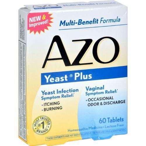 Azo Yeast Plus  60 Tablets