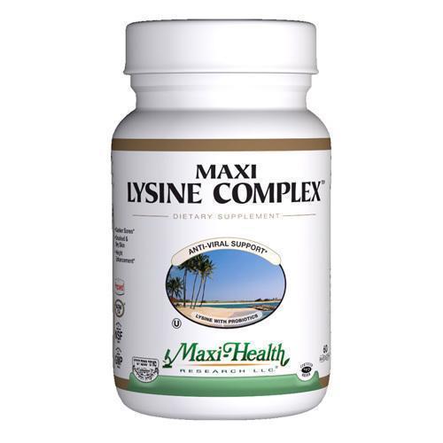 Maxi Health Kosher Vitamins Maxi Lysine Complex (60 Capsules)