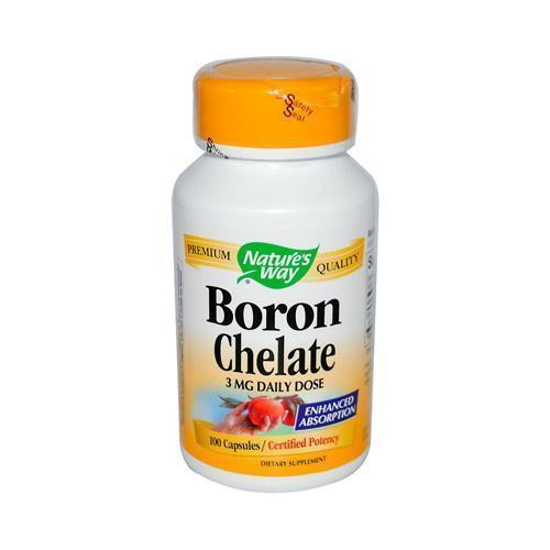 Nature's Way Boron Chelate (100 Capsules)