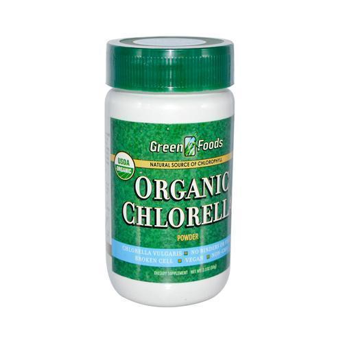 Green Foods Organic Chlorella Powder (1x2.1 Oz)