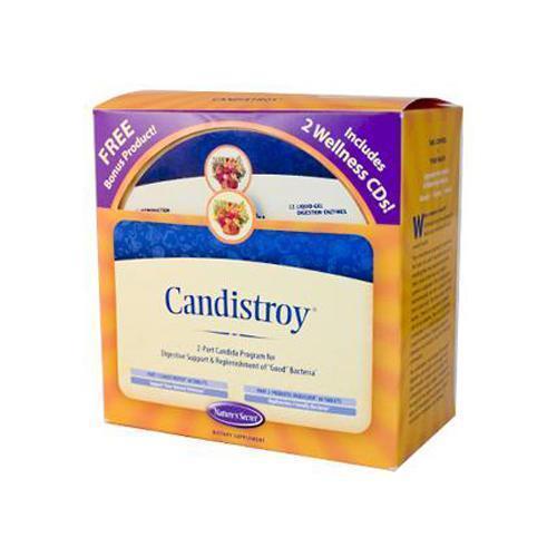 Nature's Secret Candistroy Kit 60 Tablets Each 120 Tablets