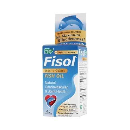 Nature's Way Fisol Fish Oil 45 Softgels
